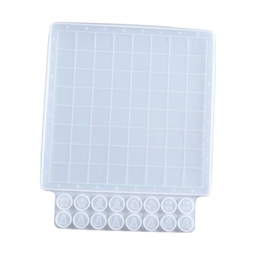 WEKAMOS Epoxidharz Schach Silikonform Wiederverwendbare Gießform für Schachbrett und Figuren Antihaftbeschichtet Langlebig DIY Brettspiel Bastelset für Familien und Geschenk zu WEKAMOS Epoxidharz Schach Silikonform Wiederverwendbare Gießform für Schachbrett und Figuren Antihaftbeschichtet Langlebig DIY Brettspiel Bastelset für Familien und Geschenk zu von WEKAMOS
