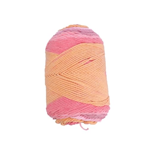WEKAMOS Fädiges Dickes Baumwollgarn Farbverlauf Häkelgarn für Handstricken DIY Mützen Schals Decken Weiches Pillingfreies Garn für Herbst und Winter WEKAMOS Fädiges Dickes Baumwollgarn Farbverlauf Häkelgarn für Handstricken DIY Mützen Schals Decken Weiches Pillingfreies Garn für Herbst und Winter von WEKAMOS