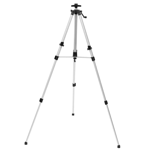 WEKAMOS Faltbarer Aluminium Malstaffelei Stativ Höhenverstellbar Robust Leicht Für Indoor Outdoor Malen Skizzieren Display Rack von WEKAMOS