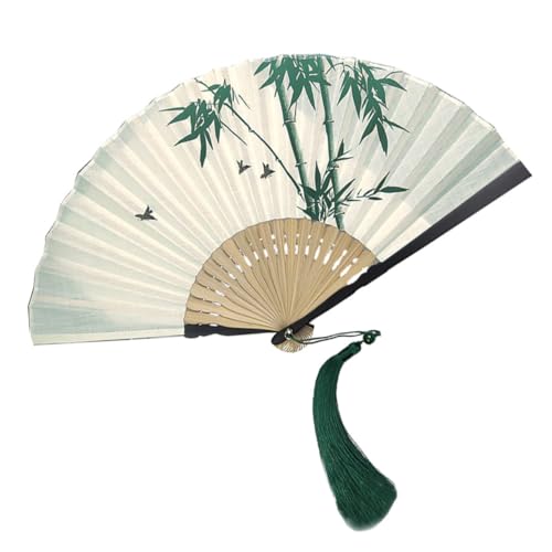 WEKAMOS Faltbarer Handfächer aus im Vintage Stil mit Quaste Chinesischer Dekofächer für Sommerfestivals Hochzeiten Fotorequisit Robuste und Praktische Falttechnik WEKAMOS Faltbarer Handfächer aus im Vintage Stil mit Quaste Chinesischer Dekofächer für Sommerfestivals Hochzeiten Fotorequisit Robuste und Praktische Falttechnik von WEKAMOS