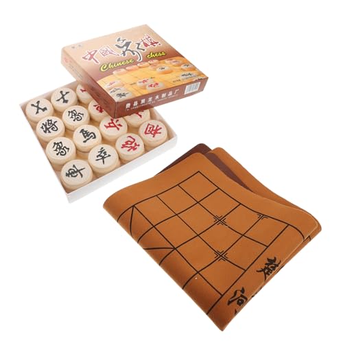 WEKAMOS Faltbares Chinesisches Schachspiel aus Holz mit Großem Reisebrett und Holzfiguren Kreatives Familienspiel für Eltern und Langlebig und Handlich für Unterwegs WEKAMOS Faltbares Chinesisches Schachspiel aus Holz mit Großem Reisebrett und Holzfiguren Kreatives Familienspiel für Eltern und Langlebig und Handlich für Unterwegs von WEKAMOS