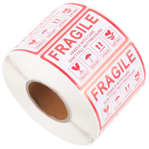 WEKAMOS Fragile Warning Labels Selbstklebend Verpackungsaufkleber für Kartons Paletten und Glas Geeignet Starke Haftung Zerbrechliche Aufkleber für Versand und Umzug WEKAMOS Fragile Warning Labels Selbstklebend Verpackungsaufkleber für Kartons Paletten und Glas Geeignet Starke Haftung Zerbrechliche Aufkleber für Versand und Umzug von WEKAMOS