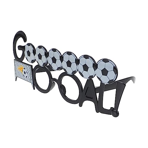 WEKAMOS Fußballbrille Gefälligkeiten für Fußball-Mottopartys Party-Requisite leuchtbrillen kunststoffgläser schnapsgläser schienbeinschoner fussball Brille, jubelnde Stütze Plastik WEKAMOS Fußballbrille Gefälligkeiten für Fußball-Mottopartys Party-Requisite leuchtbrillen kunststoffgläser schnapsgläser schienbeinschoner fussball Brille, jubelnde Stütze Plastik von WEKAMOS