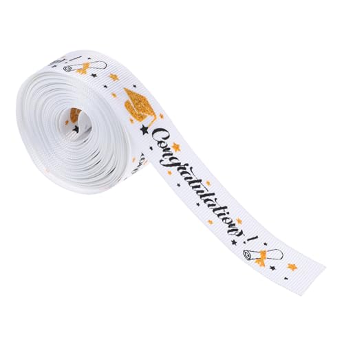 WEKAMOS Geschenkband für Abschlussfeier Breit Vielseitiges Dekorationsband für DIY Basteln Geschenkverpackung Partydekoration Schleifenherstellung WEKAMOS Geschenkband für Abschlussfeier Breit Vielseitiges Dekorationsband für DIY Basteln Geschenkverpackung Partydekoration Schleifenherstellung von WEKAMOS