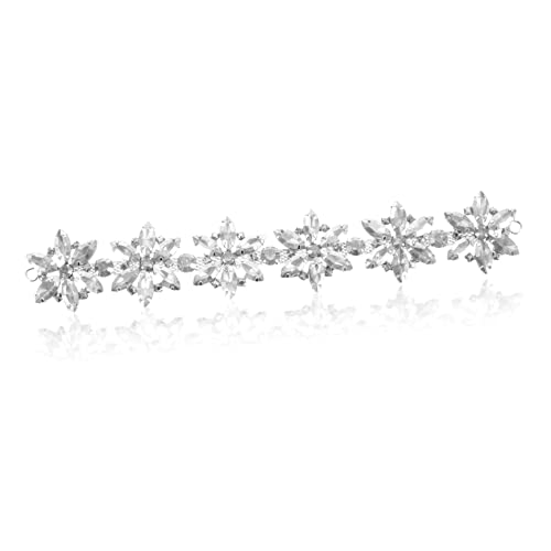 WEKAMOS Glass Rhinestone Applique Blüten Patch zum Aufnähen für Hochzeitskleider Taschen und Schuhdekorationen Sicheres Design mit Sechs Funkelnden WEKAMOS Glass Rhinestone Applique Blüten Patch zum Aufnähen für Hochzeitskleider Taschen und Schuhdekorationen Sicheres Design mit Sechs Funkelnden von WEKAMOS