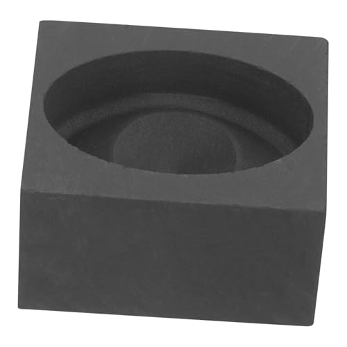 WEKAMOS Graphit gießform Herzform Schmelzform für Gold Silber Kupfer Messing Kleine Barrenform mit Guter Wärmeleitfähigkeit und Hoher Hitzebeständigkeit von WEKAMOS