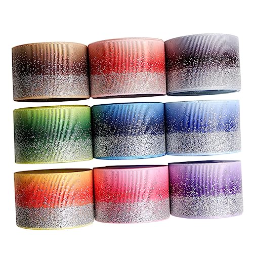WEKAMOS Grosgrain Geschenkband mit Farbverlauf Grün Yards Rolle Vielseitiges Satinband für Hochzeitsdeko Geschenkverpackung und DIY Bastelprojekte WEKAMOS Grosgrain Geschenkband mit Farbverlauf Grün Yards Rolle Vielseitiges Satinband für Hochzeitsdeko Geschenkverpackung und DIY Bastelprojekte von WEKAMOS