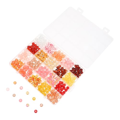 WEKAMOS Große Bunte Glasperlen Runde Große Lochperlen für Schmuckherstellung DIY Armbänder Halsketten Charms Vielseitig Einsetzbar mit Aufbewahrungsbox für Einfache Fädelung WEKAMOS Große Bunte Glasperlen Runde Große Lochperlen für Schmuckherstellung DIY Armbänder Halsketten Charms Vielseitig Einsetzbar mit Aufbewahrungsbox für Einfache Fädelung von WEKAMOS