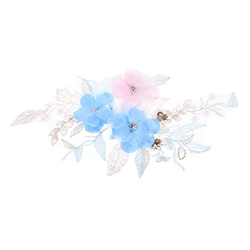 WEKAMOS Großer Blumen Applikation Stickerei Patch für Kleidung und Hochzeitskleider Dekorativer DIY Aufnäher für Taschen Jeans Kleider und Mehr WEKAMOS Großer Blumen Applikation Stickerei Patch für Kleidung und Hochzeitskleider Dekorativer DIY Aufnäher für Taschen Jeans Kleider und Mehr von WEKAMOS
