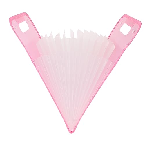 WEKAMOS Großer Kapazitäts Aktenordner Tragbare Fächermappe für Papiere für Büro Schule und Zuhause Multilayer Dokumentenorganizer mit Indexaufklebern Rosa WEKAMOS Großer Kapazitäts Aktenordner Tragbare Fächermappe für Papiere für Büro Schule und Zuhause Multilayer Dokumentenorganizer mit Indexaufklebern Rosa von WEKAMOS
