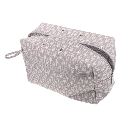 WEKAMOS Häkeltasche Organizer für Strick und Häkelwerkzeuge Praktische Aufbewahrungstasche mit Reißverschluss Tragbar und Langlebig für Wolle und Zubehör Unterwegs Format WEKAMOS Häkeltasche Organizer für Strick und Häkelwerkzeuge Praktische Aufbewahrungstasche mit Reißverschluss Tragbar und Langlebig für Wolle und Zubehör Unterwegs Format von WEKAMOS