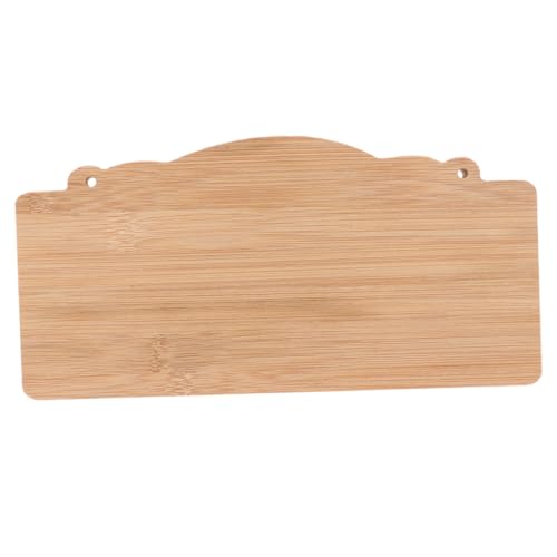 WEKAMOS Hängendes Blanko Holzschild Unlackierte Holztafel für DIY Projekte für Hochzeiten Geschäfte und Dekorationen mit Zwei Aufhängelöchern WEKAMOS Hängendes Blanko Holzschild Unlackierte Holztafel für DIY Projekte für Hochzeiten Geschäfte und Dekorationen mit Zwei Aufhängelöchern von WEKAMOS