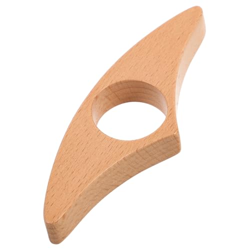 WEKAMOS Handgefertigter Holz Daumen Buchseitenhalter mit Wellenprofil Stabiler Seitenhalter für Einhändiges Lesen Glatte Oberfläche Schützt Buchseiten Geschenk für Leseratten und Lehrer WEKAMOS Handgefertigter Holz Daumen Buchseitenhalter mit Wellenprofil Stabiler Seitenhalter für Einhändiges Lesen Glatte Oberfläche Schützt Buchseiten Geschenk für Leseratten und Lehrer von WEKAMOS