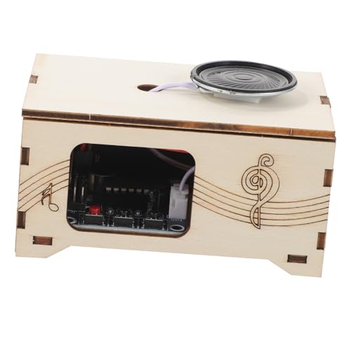 WEKAMOS Handgefertigtes Holzphonograph DIY Modell mit Aufnahmefunktion Interaktiver Spieluhr Pädagogisches Experimentierspielzeug für Kreativer Musikrekorder aus Holz WEKAMOS Handgefertigtes Holzphonograph DIY Modell mit Aufnahmefunktion Interaktiver Spieluhr Pädagogisches Experimentierspielzeug für Kreativer Musikrekorder aus Holz von WEKAMOS