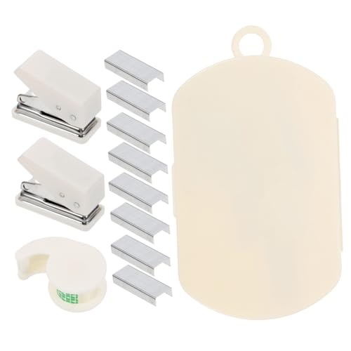 WEKAMOS Handwerkzeugen für Scrapbooking Multifunktionaler Klebebandspender mit Cutter und Heftgerät für Büro und DIY Projekte Tragbar und Benutzerfreundlich WEKAMOS Handwerkzeugen für Scrapbooking Multifunktionaler Klebebandspender mit Cutter und Heftgerät für Büro und DIY Projekte Tragbar und Benutzerfreundlich von WEKAMOS