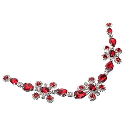 WEKAMOS Hochzeits Strass Applikation für Brautgürtel Dekorativer Kristall Rhinestone Patch für Kleidung Schuh und Taschenverzierung Elegantes Design für Hochzeiten und Partys WEKAMOS Hochzeits Strass Applikation für Brautgürtel Dekorativer Kristall Rhinestone Patch für Kleidung Schuh und Taschenverzierung Elegantes Design für Hochzeiten und Partys von WEKAMOS