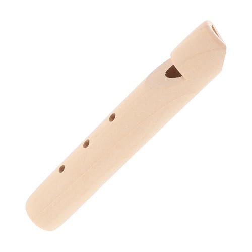 WEKAMOS Holzflöte Pfeife DIY Bemalbar Musikinstrument Holzspielzeug Pädagogisch Sicher Kreativ Fördernd für Frühe Musikerziehung WEKAMOS Holzflöte Pfeife DIY Bemalbar Musikinstrument Holzspielzeug Pädagogisch Sicher Kreativ Fördernd für Frühe Musikerziehung von WEKAMOS