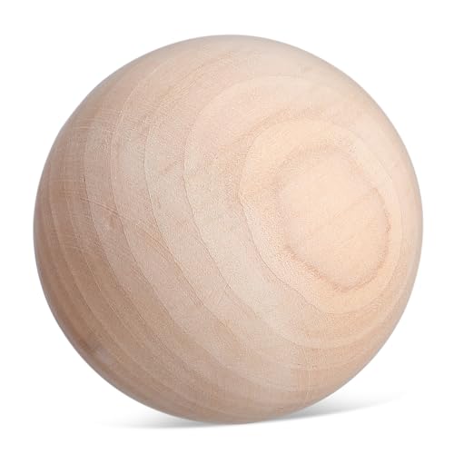 WEKAMOS Holzkugel Zum Basteln: Unfertige Kleine Holzkugel – Kugel Massivem Hartholz Für Heimwerkerprojekte, Tischdekoration WEKAMOS Holzkugel Zum Basteln: Unfertige Kleine Holzkugel – Kugel Massivem Hartholz Für Heimwerkerprojekte, Tischdekoration von WEKAMOS
