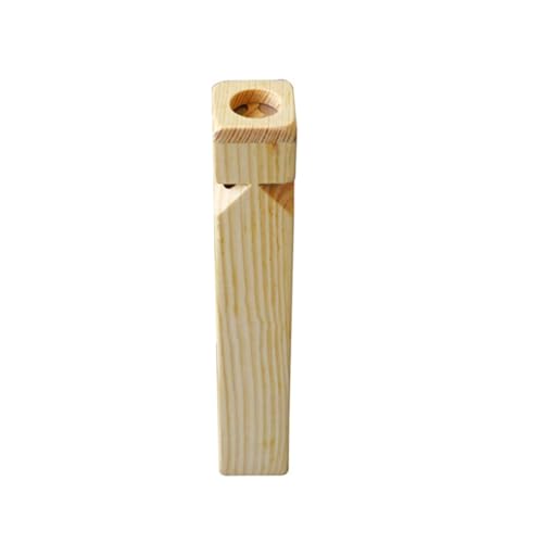 WEKAMOS Holzpfeife Musikinstrument Holzspielzeug Trillerpfeife für Jungen und Mädchen Hör und Lungenkapazität Buntes Muster Pädagogisches von WEKAMOS