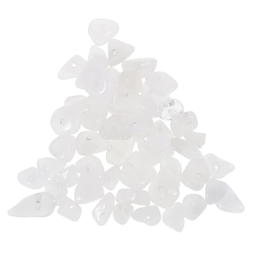 WEKAMOS Kiesarmbandzubehör Steinperlen Zur Schmuckherstellung Stones Schmuck Diy Schmuckperlen Schmuckzubehör Für Erwachsene Perlen Für Schmuckhersteller Natursteine Natürlicher Kies Weiß WEKAMOS Kiesarmbandzubehör Steinperlen Zur Schmuckherstellung Stones Schmuck Diy Schmuckperlen Schmuckzubehör Für Erwachsene Perlen Für Schmuckhersteller Natursteine Natürlicher Kies Weiß von WEKAMOS