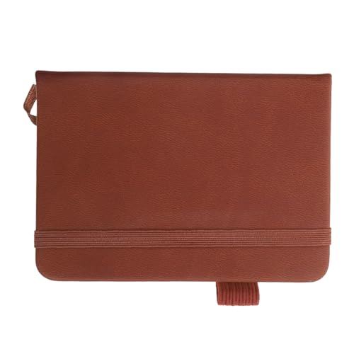 WEKAMOS Kleines Notizbuch mit Imitat Leder Soft Touch Einband Liniertes Tragbares Schreibheft für Schule Büro und Persönliche Notizen Robust und Langlebig als Tagebuch und Planer von WEKAMOS