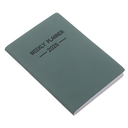 WEKAMOS Kleines Notizbuch: Taschen-wochenplaner - 2026 Mini-planer-notizblock - Wochenkalender - Journal-notizbuch Für Tagesplanung Und Zeitmanagement von WEKAMOS