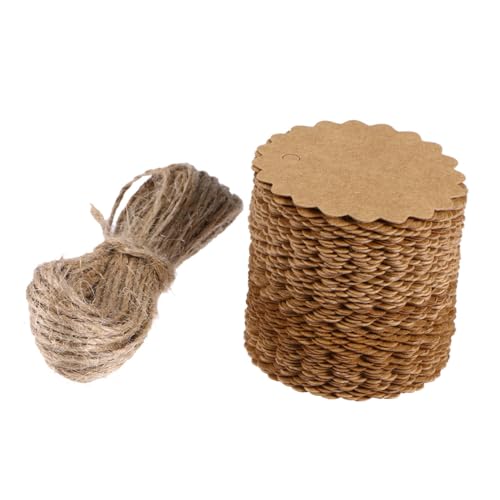 WEKAMOS Kraftpapier Anhänger mit Ovalen DIY Preisschildern und Natürlicher Hanfschnur Praktische Beschreibbare Etiketten für Geschenke Partydekoration und Bastelarbeiten WEKAMOS Kraftpapier Anhänger mit Ovalen DIY Preisschildern und Natürlicher Hanfschnur Praktische Beschreibbare Etiketten für Geschenke Partydekoration und Bastelarbeiten von WEKAMOS