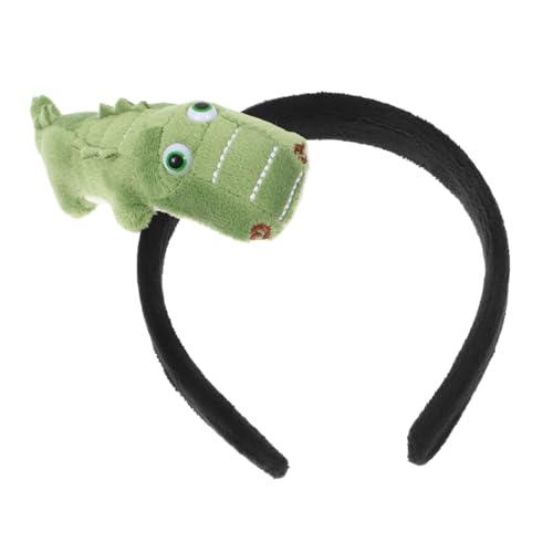 WEKAMOS Krokodil-Puppenanhänger Karikatur Neuheits-Stirnband Festival Hair Accessoire Party Cosplay favorisieren Kostüm Kopfschmuck Kleid Kopfbedeckung Tuch Sachen schön PP Baumwolle WEKAMOS Krokodil-Puppenanhänger Karikatur Neuheits-Stirnband Festival Hair Accessoire Party Cosplay favorisieren Kostüm Kopfschmuck Kleid Kopfbedeckung Tuch Sachen schön PP Baumwolle von WEKAMOS