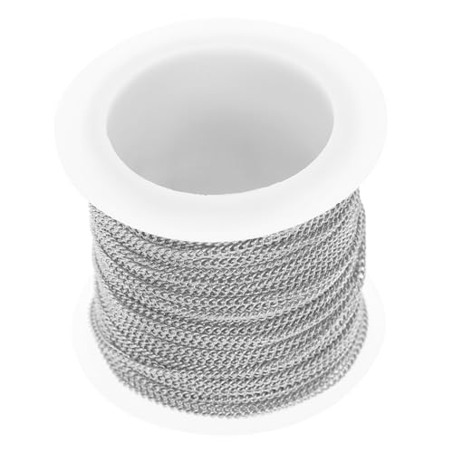 WEKAMOS Kupferkette DIY Schmuckkette Bastelmaterial Schmuckherstellung Zubehör Langlebige Farbbeständige Gliederkette für Halsketten und Armbänder Leicht und Vielseitig für WEKAMOS Kupferkette DIY Schmuckkette Bastelmaterial Schmuckherstellung Zubehör Langlebige Farbbeständige Gliederkette für Halsketten und Armbänder Leicht und Vielseitig für von WEKAMOS