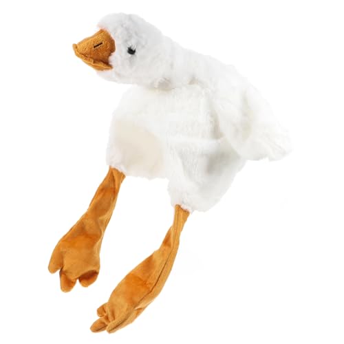 WEKAMOS Kuscheliges Gänse plüsch headwear mit Offenen Flügeln Weiches Kinderkostüm für Fotoshootings Bühnenauftritte und Lustige Rollenspiele Einzigartiger Gänsehut für Kleinkinder von WEKAMOS