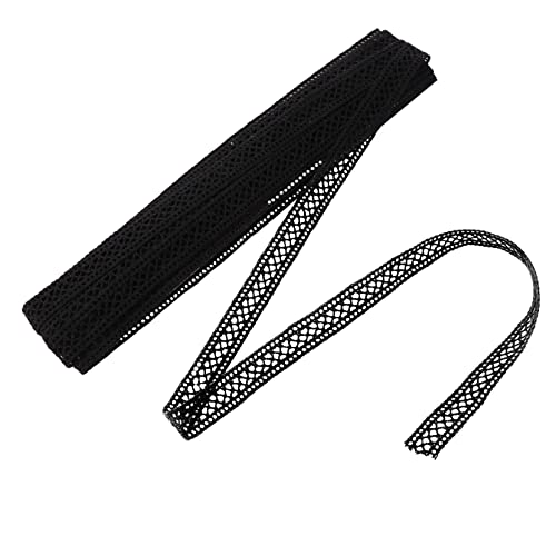 WEKAMOS Lace Blumenrand Yards Schwarzes Spitzenmaterial für DIY Deko Hochzeitskleid Kleidung Accessoires Haarclips Hüte Langlebig und Weich WEKAMOS Lace Blumenrand Yards Schwarzes Spitzenmaterial für DIY Deko Hochzeitskleid Kleidung Accessoires Haarclips Hüte Langlebig und Weich von WEKAMOS