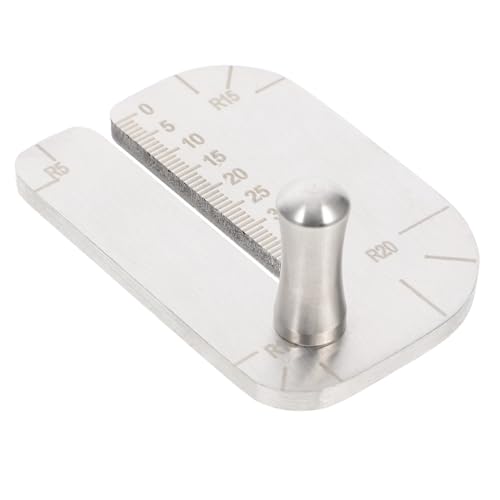 WEKAMOS Leder Stanzwerkzeug Set Präzise Lochhilfe für DIY Lederhandwerk Leder Nähen Punch Aid Plate Multifunktional für Gürtel und Lochstanzen von WEKAMOS