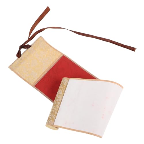 WEKAMOS Leerer Hängender Papierrollen Rot Traditionelles Wachs Färbehandwerk für Kreative Projekte Kalligrafie und Hochzeitsgelübde WEKAMOS Leerer Hängender Papierrollen Rot Traditionelles Wachs Färbehandwerk für Kreative Projekte Kalligrafie und Hochzeitsgelübde von WEKAMOS