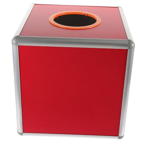 WEKAMOS Lotteriebox Quadratisch Raffle Ball Spendenbox für Partys und Spiele Multifunktionale Aufbewahrung für Lotteriebälle Zufällige Öffnungsfarbe Zufällige Farbe Zufällige Farbe von WEKAMOS