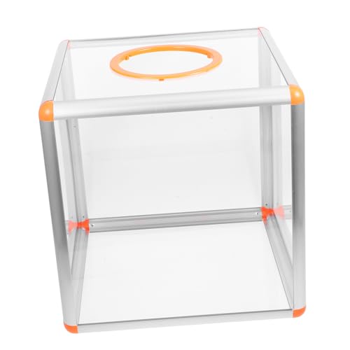 WEKAMOS Lotteriebox Transparent Multifunktionale Raffle Ball Box für Spendenaktionen Wahlurnen und Aufbewahrung von Losen Robust Leicht und Langlebig WEKAMOS Lotteriebox Transparent Multifunktionale Raffle Ball Box für Spendenaktionen Wahlurnen und Aufbewahrung von Losen Robust Leicht und Langlebig von WEKAMOS