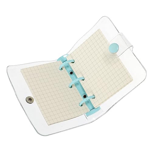 WEKAMOS Mini Notizblock mit Transparentem Hardcover Ringbuch Leichtes Notizheft für Schüler und Alltag Glattes Tragbares Kleines Ringbuch für Unterwegs und Geschenke WEKAMOS Mini Notizblock mit Transparentem Hardcover Ringbuch Leichtes Notizheft für Schüler und Alltag Glattes Tragbares Kleines Ringbuch für Unterwegs und Geschenke von WEKAMOS