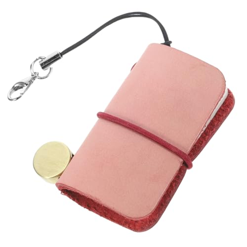 WEKAMOS Mini Notizbuch aus Mattem Wachsleder in Weinrot Handliches Mini Notizblock für Schüler und Büroangestellte Schreibwaren für Schule und Unterwegs und Tragbar WEKAMOS Mini Notizbuch aus Mattem Wachsleder in Weinrot Handliches Mini Notizblock für Schüler und Büroangestellte Schreibwaren für Schule und Unterwegs und Tragbar von WEKAMOS