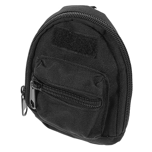WEKAMOS Mini Rucksack Geldbörse für Kopfhörer Multifunktionale Tasche aus Canvas mit Schlüsselanhänger für Münzen und Karten für Sommer von WEKAMOS