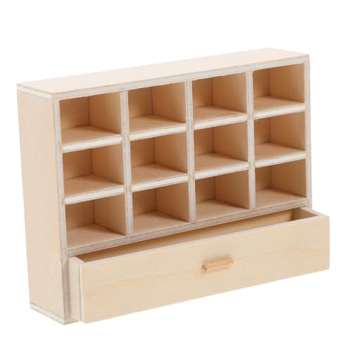 WEKAMOS Mini-haus-dekoration, Miniatur-möbel, Mini-schubladenschrank, Puppenhaus-schrankmodell, Miniatur-möbel-, Puppenhaus-zubehör von WEKAMOS