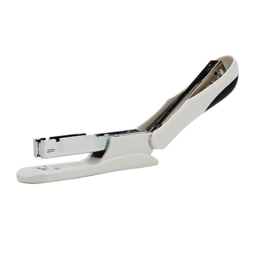 WEKAMOS Moderner Schreibtisch Tacker Weiß Mittlere Bindemaschine mit Kapazität Flachklappbar Leichter Kompakter Büro und Heimhefter für Schule und Alltag WEKAMOS Moderner Schreibtisch Tacker Weiß Mittlere Bindemaschine mit Kapazität Flachklappbar Leichter Kompakter Büro und Heimhefter für Schule und Alltag von WEKAMOS