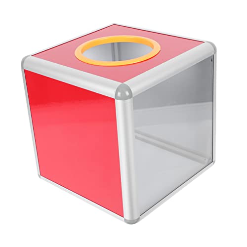 WEKAMOS Multifunktions Lotteriebox Transparente Spendenbox für Verlosungen und Abstimmungen für Hochzeiten Unternehmensfeiern und Events WEKAMOS Multifunktions Lotteriebox Transparente Spendenbox für Verlosungen und Abstimmungen für Hochzeiten Unternehmensfeiern und Events von WEKAMOS