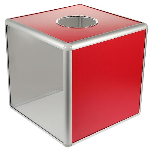 WEKAMOS Multifunktions Wahlurne Transparente Spendenbox für Abstimmungen und Spendenaktionen Robustes Material Zufällige Farbwahl für Gewinnspiele und Vorschläge WEKAMOS Multifunktions Wahlurne Transparente Spendenbox für Abstimmungen und Spendenaktionen Robustes Material Zufällige Farbwahl für Gewinnspiele und Vorschläge von WEKAMOS