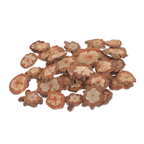 WEKAMOS Natürliche Holzscheiben Packung Leichte Bastel Holzstücke für DIY Kranz und Fotodekor Rustikale Rotbraune Rattanholzscheiben für Kreative Handwerksprojekte und Wohnaccessoires WEKAMOS Natürliche Holzscheiben Packung Leichte Bastel Holzstücke für DIY Kranz und Fotodekor Rustikale Rotbraune Rattanholzscheiben für Kreative Handwerksprojekte und Wohnaccessoires von WEKAMOS