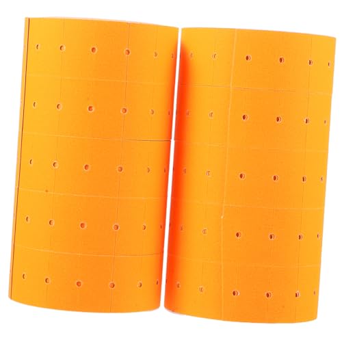 WEKAMOS Orangefarbene Preisetiketten Aufkleber Selbstklebend Leuchtende Merchandise Preisschilder Blanko Klebeetiketten für Warenkennzeichnung Praktische Haftetiketten für Handel WEKAMOS Orangefarbene Preisetiketten Aufkleber Selbstklebend Leuchtende Merchandise Preisschilder Blanko Klebeetiketten für Warenkennzeichnung Praktische Haftetiketten für Handel von WEKAMOS
