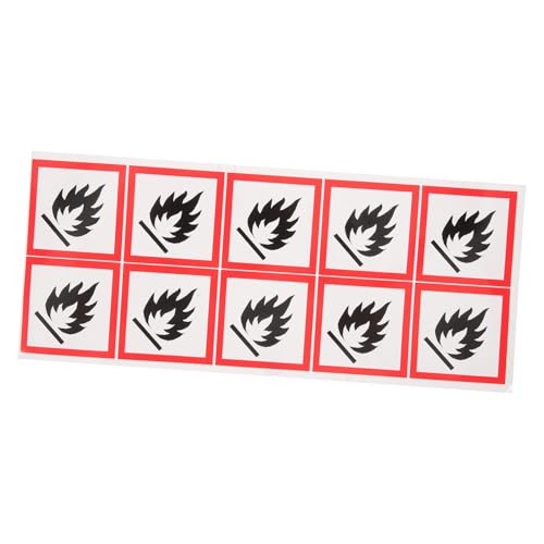 WEKAMOS PVC Selbstklebende Warnschilder Flammable Liquid Sticker Wetterfest Langlebig Leicht Aufklebbar Für Büro Haus Sicherheitskennzeichnung WEKAMOS PVC Selbstklebende Warnschilder Flammable Liquid Sticker Wetterfest Langlebig Leicht Aufklebbar Für Büro Haus Sicherheitskennzeichnung von WEKAMOS