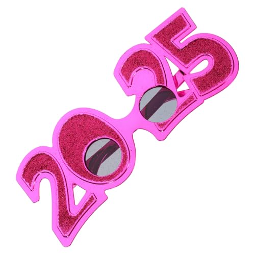 WEKAMOS Partybrille mit Geradem Rahmen Pc Material Langlebig Neue Jahr Partybrille für Erwachsene und Jugendliche Spaßige Eyewear Deko für Silvester und Abschlussfeiern WEKAMOS Partybrille mit Geradem Rahmen Pc Material Langlebig Neue Jahr Partybrille für Erwachsene und Jugendliche Spaßige Eyewear Deko für Silvester und Abschlussfeiern von WEKAMOS