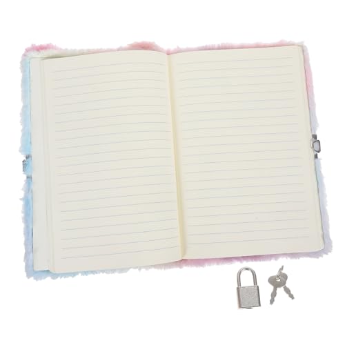 WEKAMOS Plüsch Tagebuch mit Schloss und Schlüssel Flauschiges Katzen Notizbuch mit Schleife Weicher Bezug Sicher für Schule Reise Mädchen WEKAMOS Plüsch Tagebuch mit Schloss und Schlüssel Flauschiges Katzen Notizbuch mit Schleife Weicher Bezug Sicher für Schule Reise Mädchen von WEKAMOS