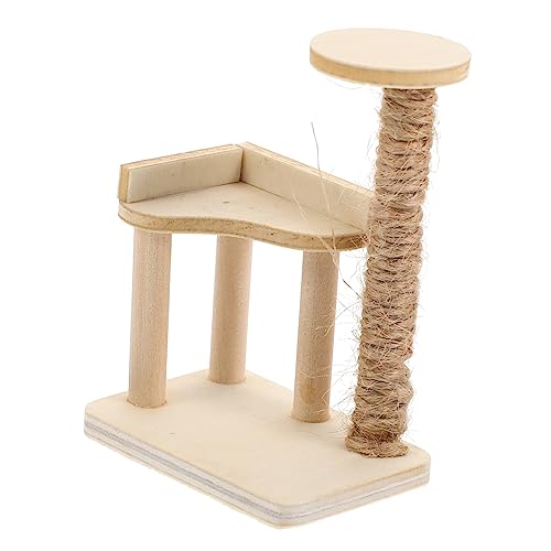 WEKAMOS Puppenhaus Holz Katzenspielzeug mit Detailliertem Design für Kreative DIY Projekte und Realistische Dekoration WEKAMOS Puppenhaus Holz Katzenspielzeug mit Detailliertem Design für Kreative DIY Projekte und Realistische Dekoration von WEKAMOS