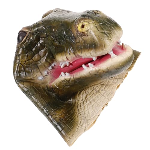WEKAMOS Realistische Krokodil Kopfmaske aus Langlebigem Latex Verstellbar und Bequem Halloween und Karnevalsmaskerade für Erwachsene Geeignet für Cosplay Partys und Bühnenauftritte WEKAMOS Realistische Krokodil Kopfmaske aus Langlebigem Latex Verstellbar und Bequem Halloween und Karnevalsmaskerade für Erwachsene Geeignet für Cosplay Partys und Bühnenauftritte von WEKAMOS