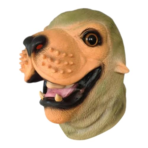 WEKAMOS Realistische Seehund Kopfbedeckung aus Verstellbare Cosplay Maske für Halloween Party Requisite Niedliche Tiermaske für Kostümpartys und Festivals WEKAMOS Realistische Seehund Kopfbedeckung aus Verstellbare Cosplay Maske für Halloween Party Requisite Niedliche Tiermaske für Kostümpartys und Festivals von WEKAMOS